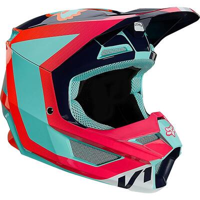 Fox Youth V1 Voke Helmet - Aqua