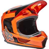 Fox V2 Dier ECE Helmet - Fluro Orange