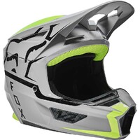 Fox V2 Merz ECE Helmet - Steel Grey