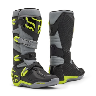 Fox Comp Boot - Grey/Yellow