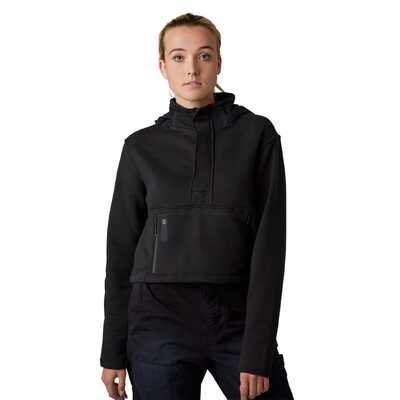 Fox Womens Calibrated DWR Zip Fleece - Black