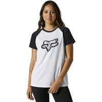 Fox Womens Karrera SS Raglan Tee - White