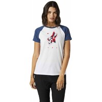 Fox Womens Rwt SS Raglan Tee - White