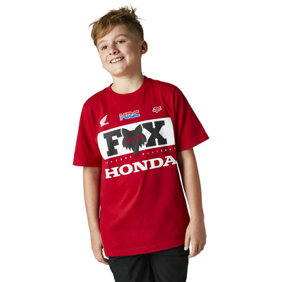 Fox Youth Honda SS Tee - Flame Red