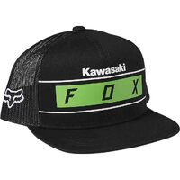 Fox Youth Kawi Stripes Snapback Hat - Black - OS