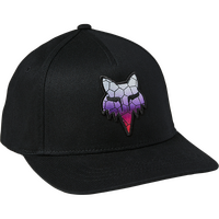 Fox Youth Skarz FlexFit Hat - Black - OS