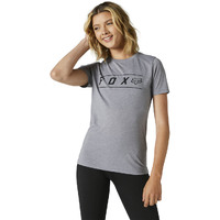 Fox Womens Pinnacle SS Tech Tee - Graphite