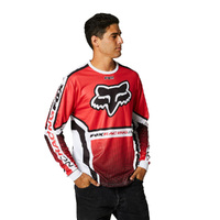 Fox Octaine LS Jersey - Red/Black/White