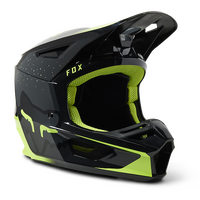 Fox V2 Vizen ECE Helmet - Fluro Yellow