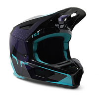 Fox V2 Vizen ECE Helmet - Black/Purple