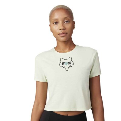 Fox Womens In Theory SS Tech Tee - Acid Green