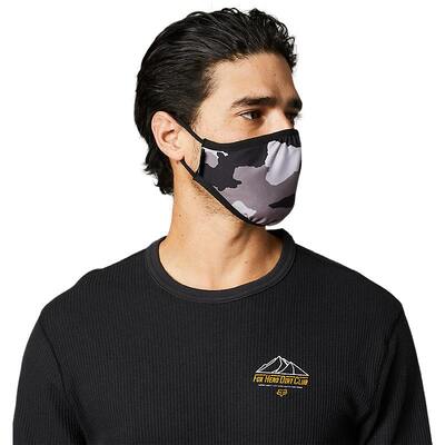 Fox Face Mask - Black Camo - OS