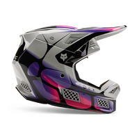 Fox V3 Rs Syz Helmet - Light Grey