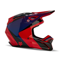 Fox V1 Streak Helmet - Fluro Red