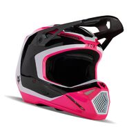 Fox 2024 Youth V1 Nitro Helmet - Black/Pink