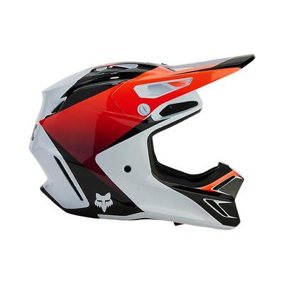 Fox Youth V3 Streak Helmet - White