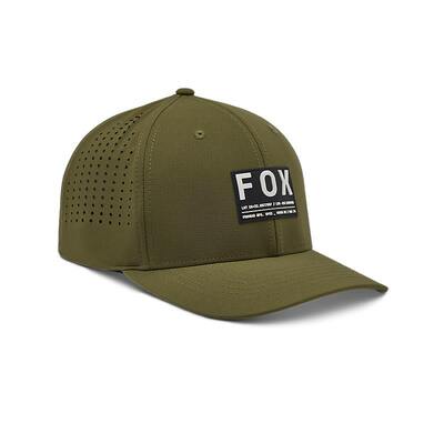 Fox Non Stop Tech Flexfit Hat - Olive Green