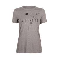 Fox Womens Diffuse SS Tee - Light Heather Grey