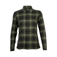 Fox Womens Survivalist Stretch Flannel - Dark Sage