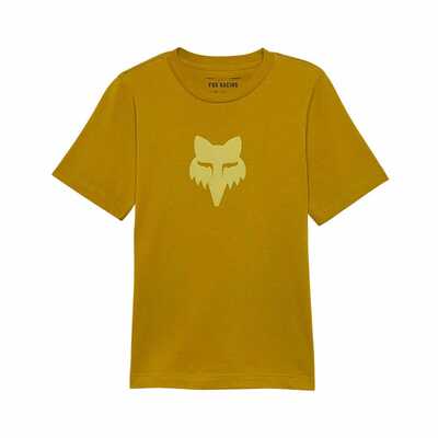 Fox Youth Fox Legacy Ss Tee - Mustard