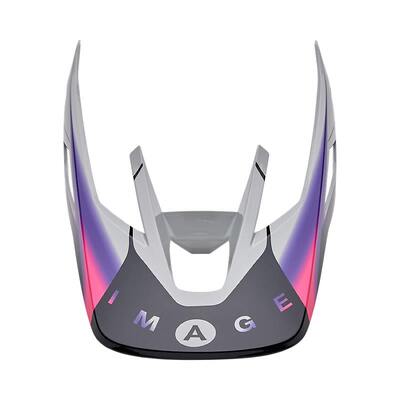 Fox V3 RS Syz Visor - Light Grey