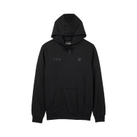 Fox Wordmark Pull Over Fleece - Black