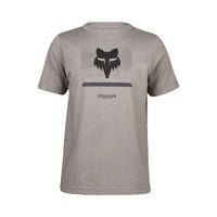 Fox Youth Optical SS Tee - Heather Graphite