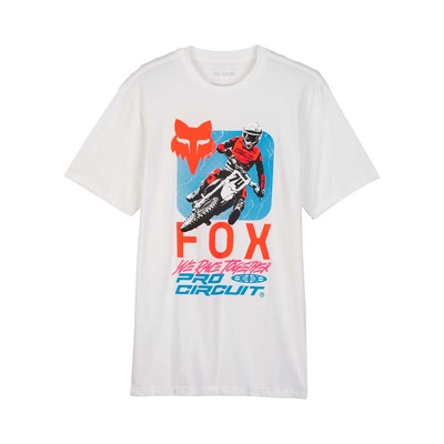 Fox X Pro Circuit Prem SS Tee - Optic White