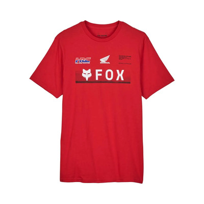 Fox X Honda Prem SS Tee - Flame Red