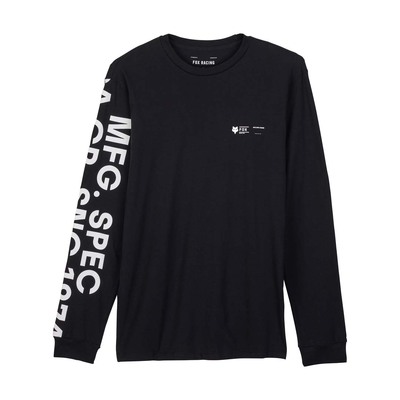 Fox Barge Prem LS Tee - Black