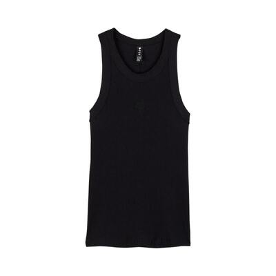 Fox Womens Wordmark Rib Tank - Black