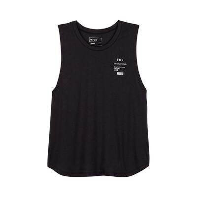 Fox Womens Numerical Biker Tank - Black