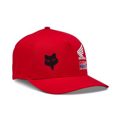 Fox X Honda Flexfit Hat - Red