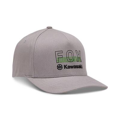 Fox X Kawi Flexfit Hat - Grey