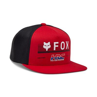 Fox X Honda Snapback Hat - Flame Red - OS