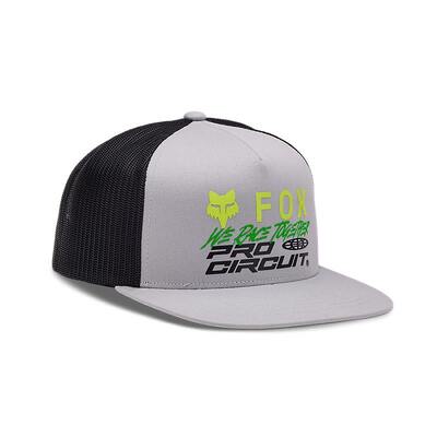 Fox X Pro Circuit Snapback Hat - Steel Grey - OS