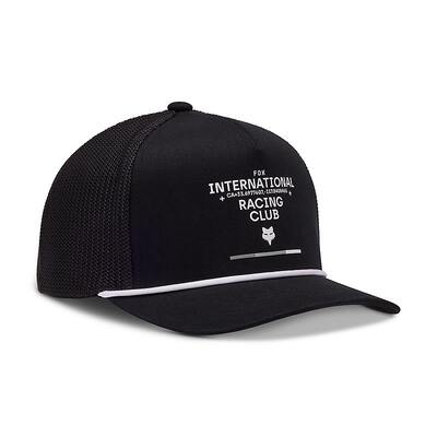 Fox Youth Numerical Snapback Hat - Black - OS