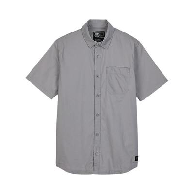 Fox Goger SS Woven Shirt - Steel Grey