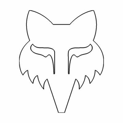 FOX HEAD 2.5" - DIE CUT VINYL