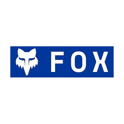 Fox 7 Inch Corporate Logo Decal - Blue