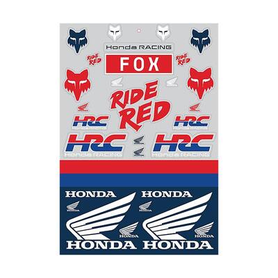 Fox Honda Track Decal Pack - Multi