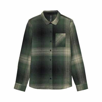 Fox Womens Traildust Flannel - Heather Green