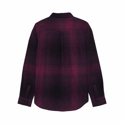 Fox Womens Traildust Flannel - Sangria