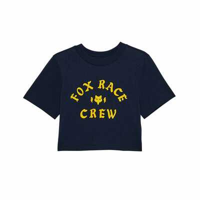 Fox Womens Race Crew Baby Ss Tee - Midnight