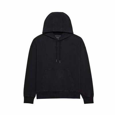 Fox Wordmark Ov Pullover Fleece - Black