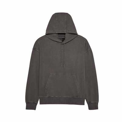 Fox Wordmark Ov Pullover Fleece - Pewter