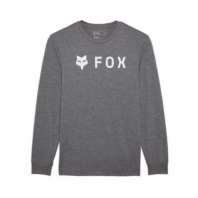 Fox Absolute Ls Tech Tee - Heather Graphite