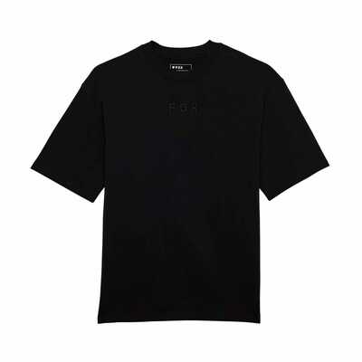 Fox Wordmark Ov Ss Tee - Black