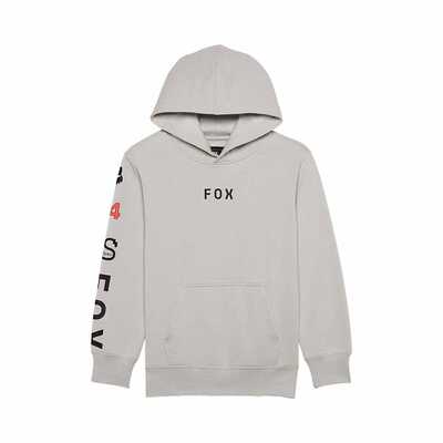 Fox Youth Race Spec Pullover Fleece - Light Grey