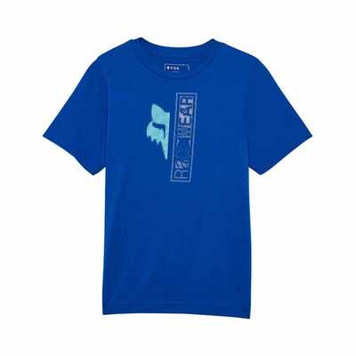 Fox Youth Throttle Ss Tee - Blue